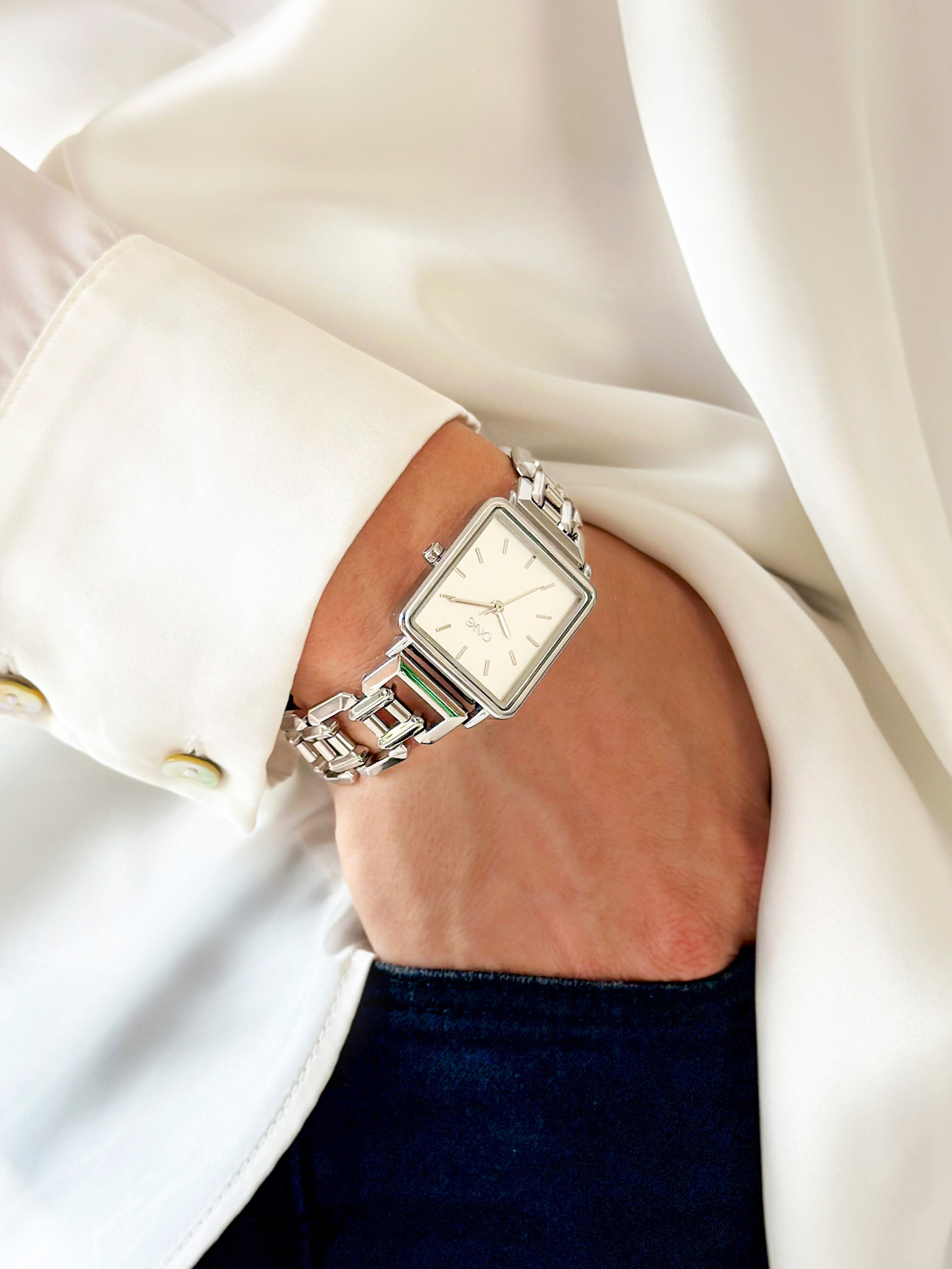 Relógio One Cannes Silver