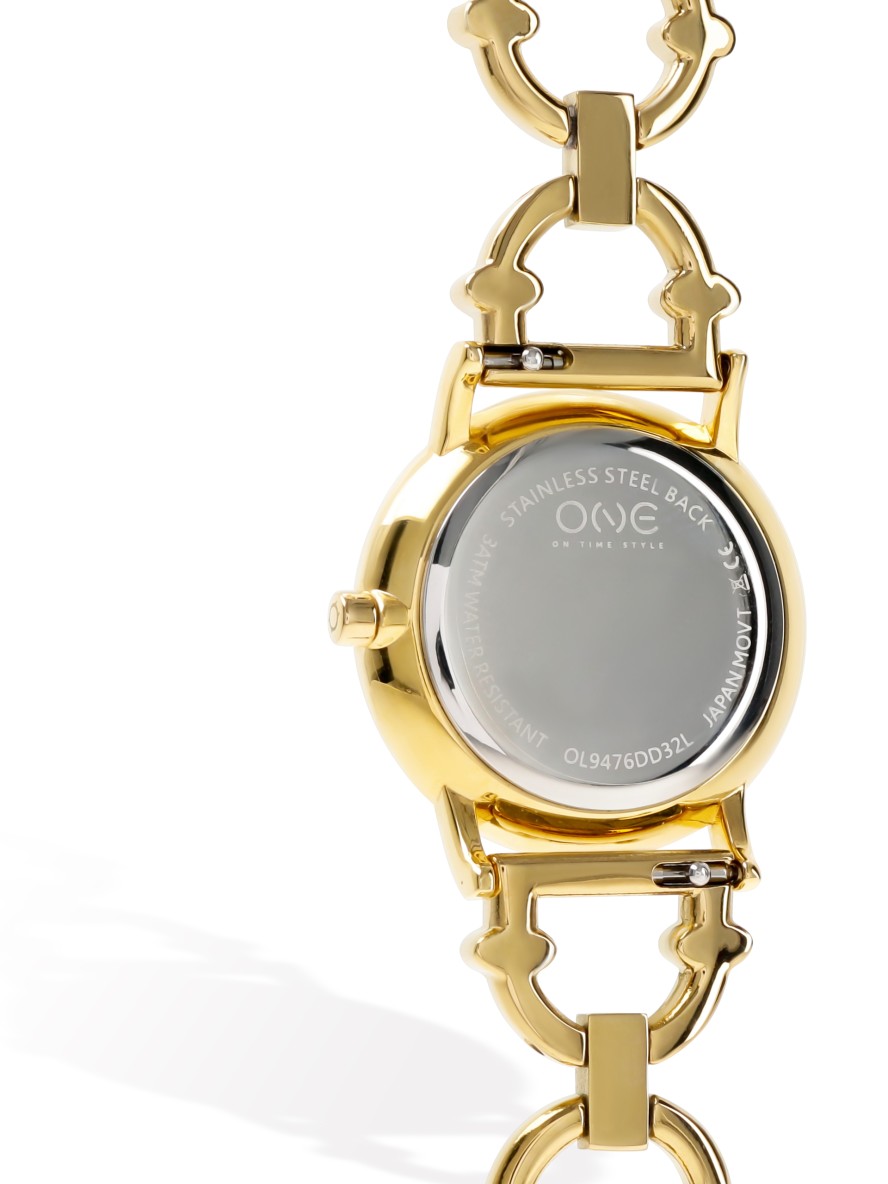 ONE Mónaco Golden Watch
