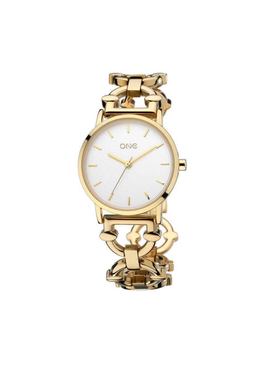 ONE Mónaco Golden Watch