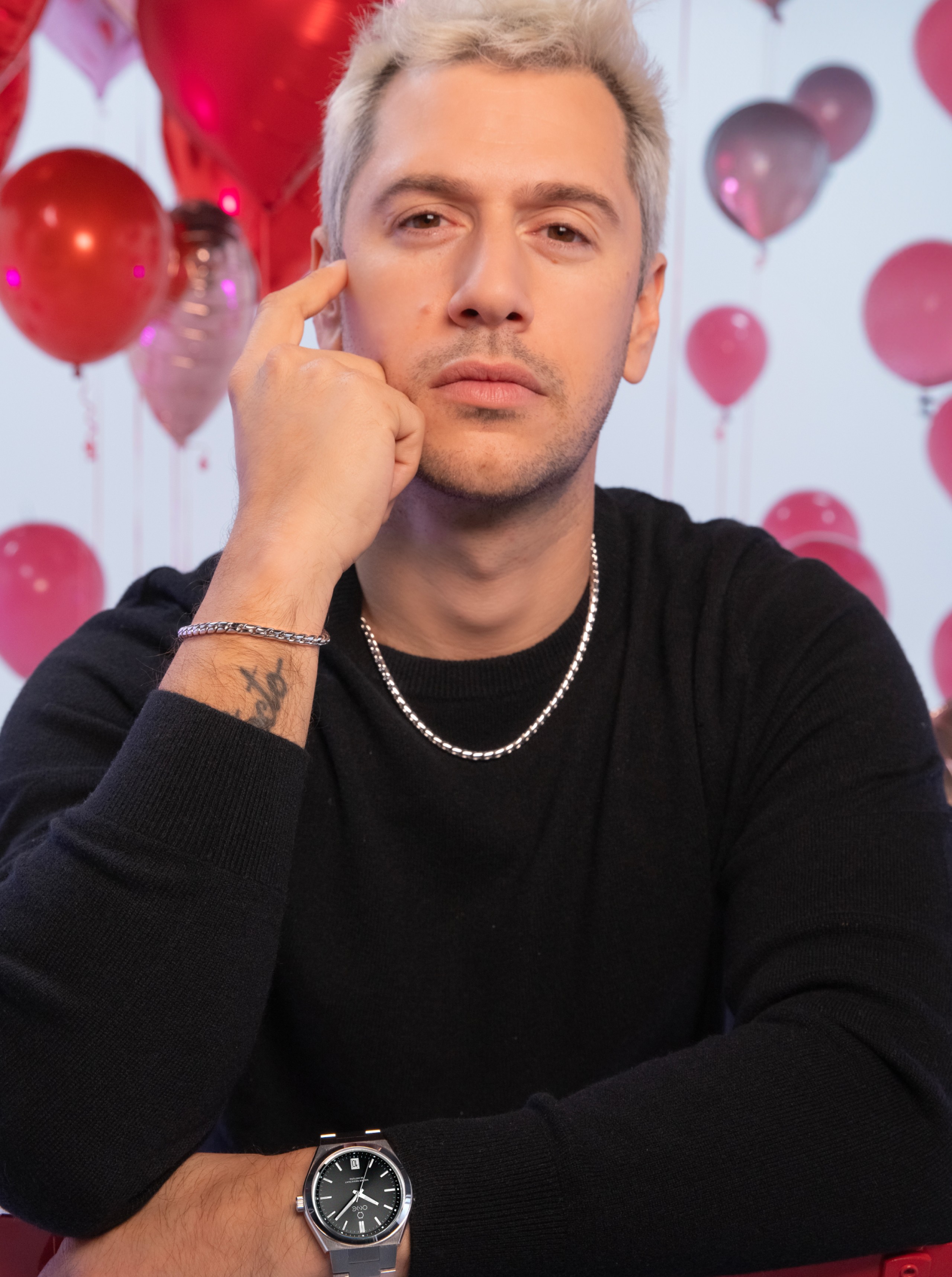 2 in 1 ketting ONE Men Timeless Steel