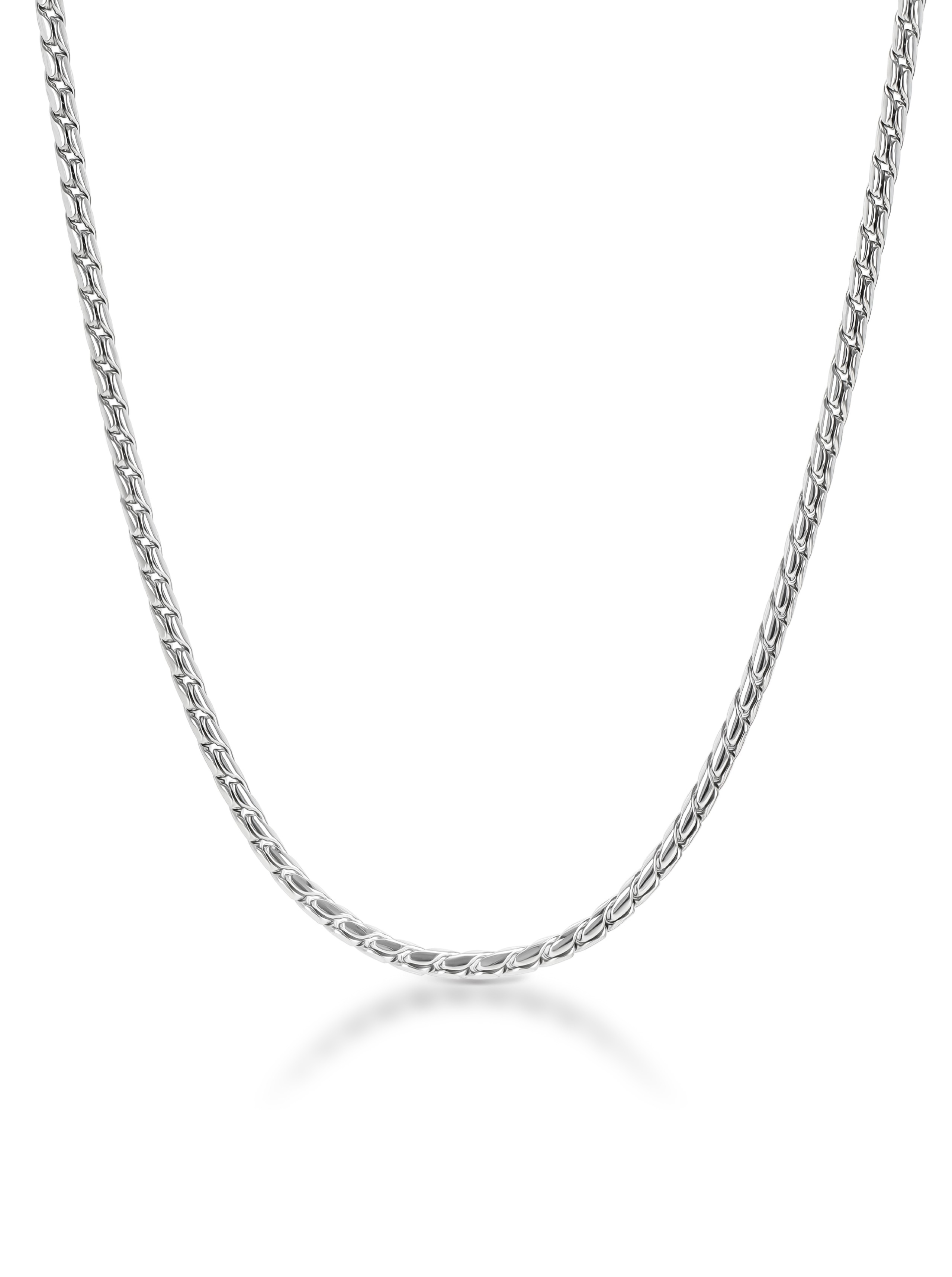 2 in 1 ketting ONE Men Timeless Steel