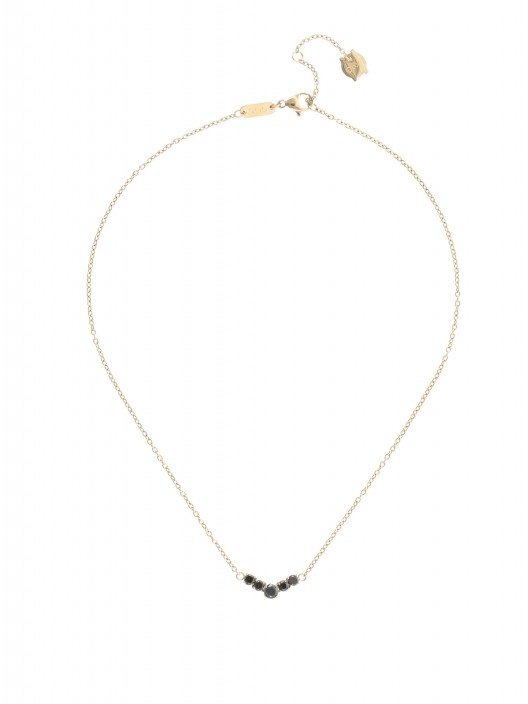 ONE Contrast Necklace Black