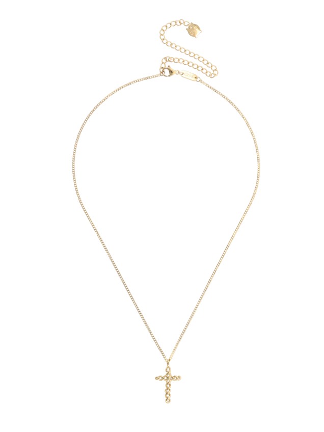 ONE Infinity Crossed Necklace