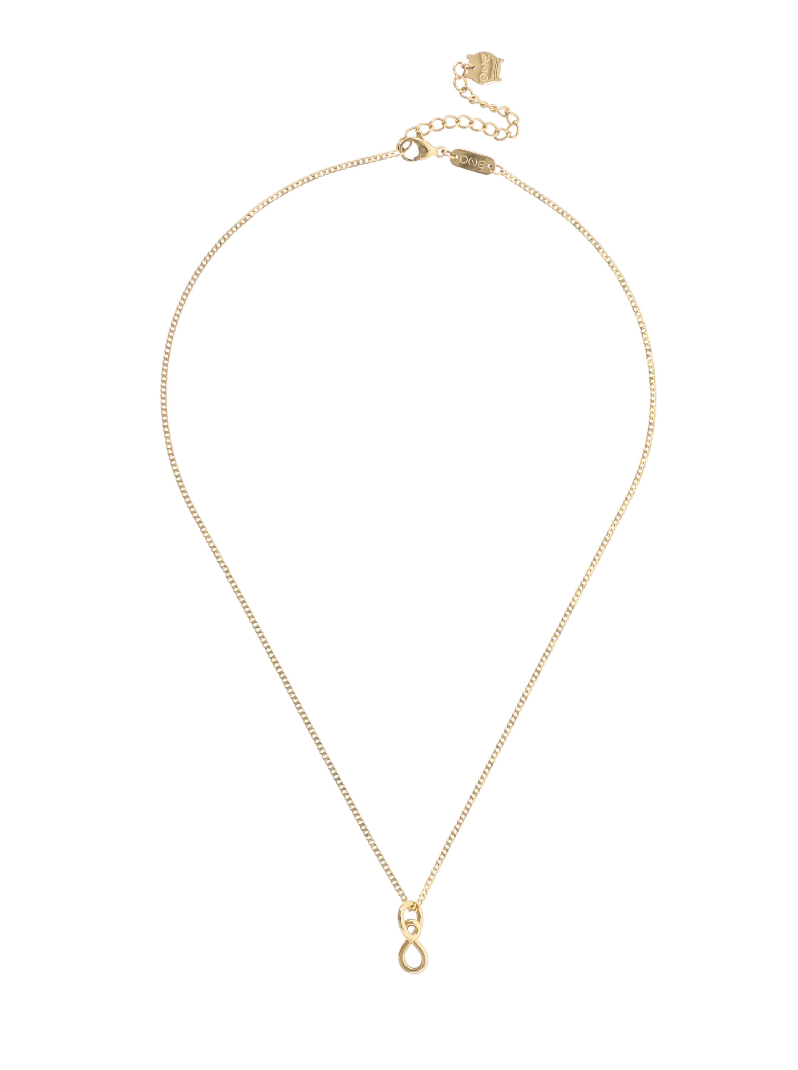 Collier One Infinity Twisted Gold