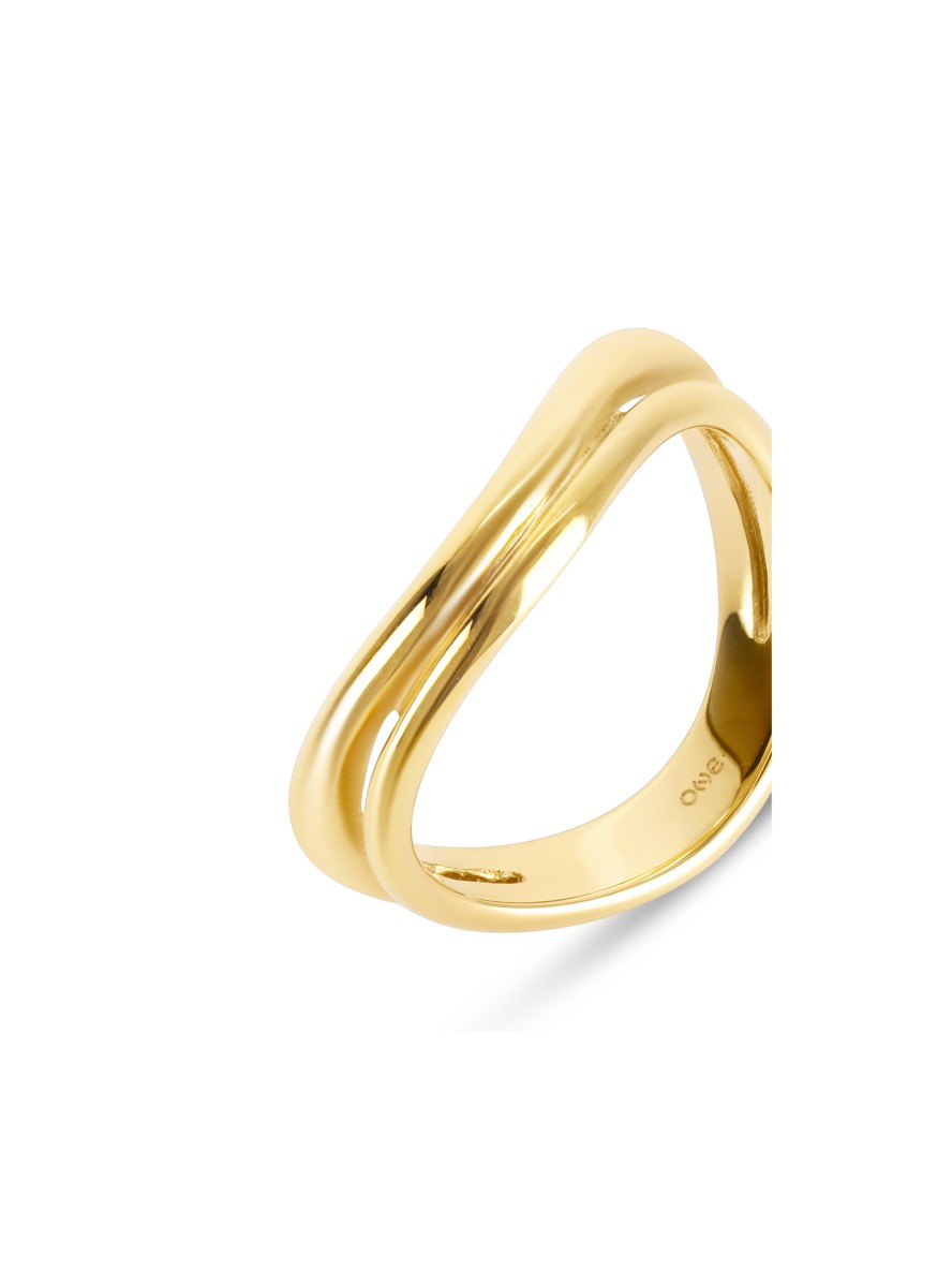 Bague One Infinity Double Gold