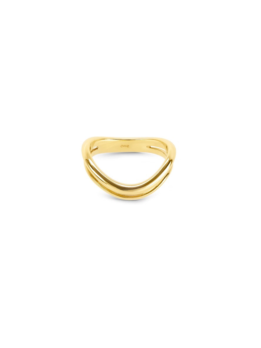 Bague One Infinity Double Gold