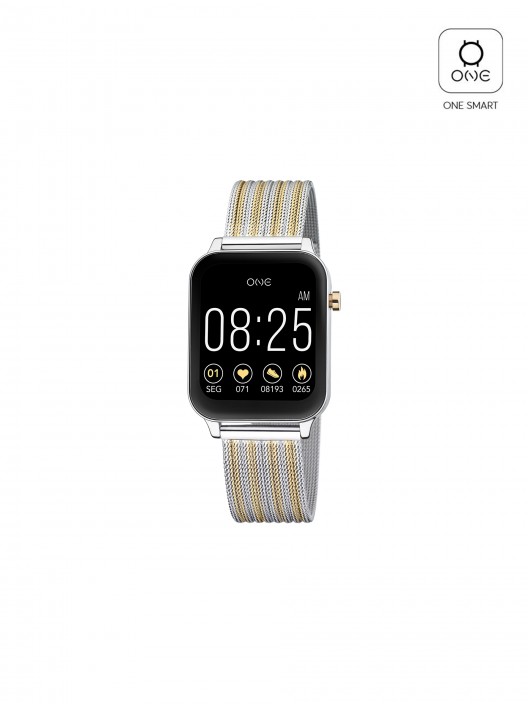 Smartwatch ONE MagicCall Bicolor Mesh