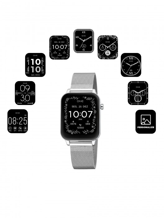 Smartwatch ONE MagicCall Silver