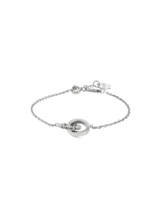 ONE Infinity Hug Silver Bracelet