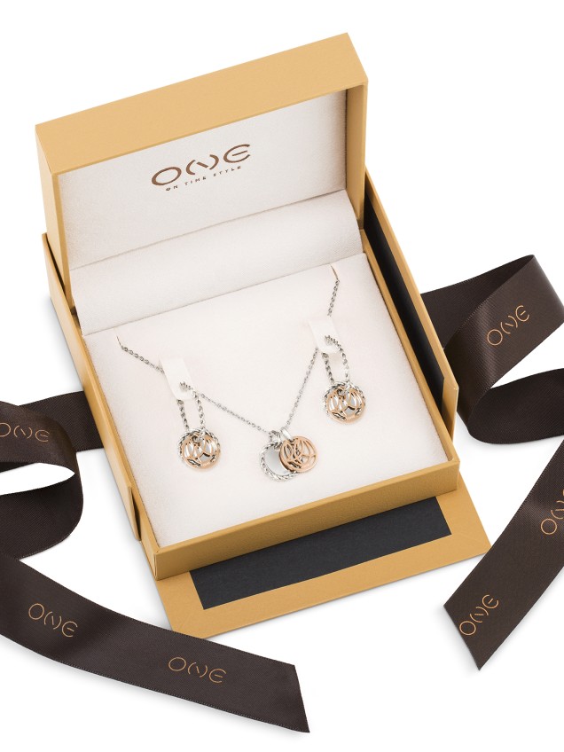Ketting & Oorbellen Set ONE Porto
