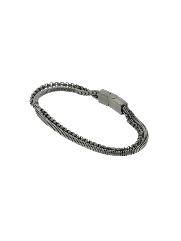 ONE Men Adventurer Dark Gray Bracelet