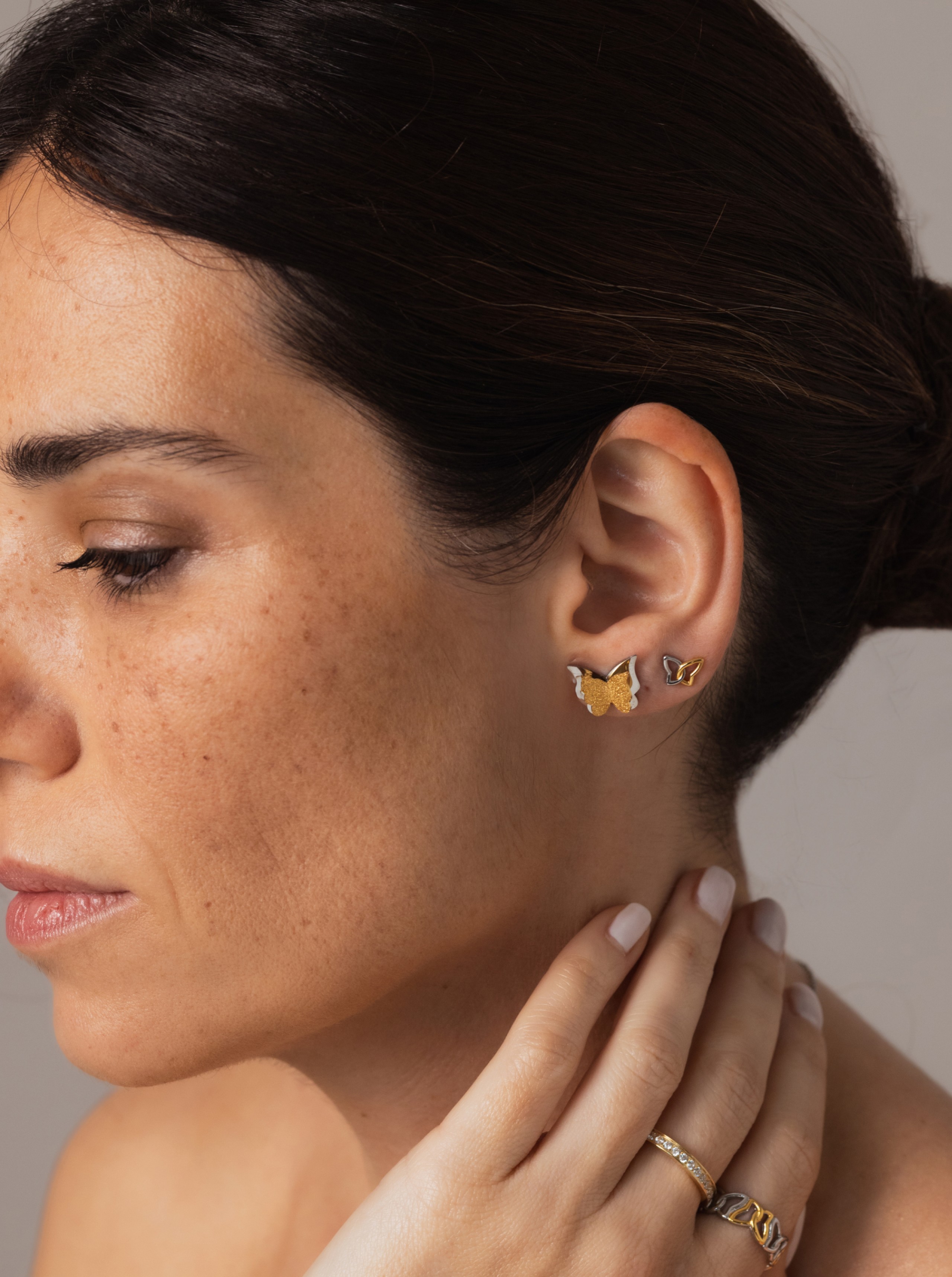 Brincos One Butterfly Duo