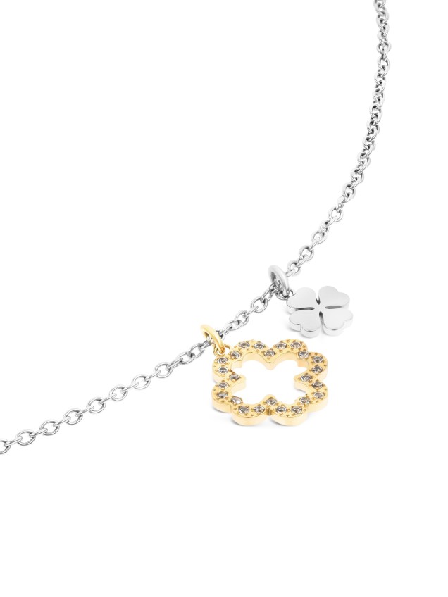Colar One Lucky Flower Crystal