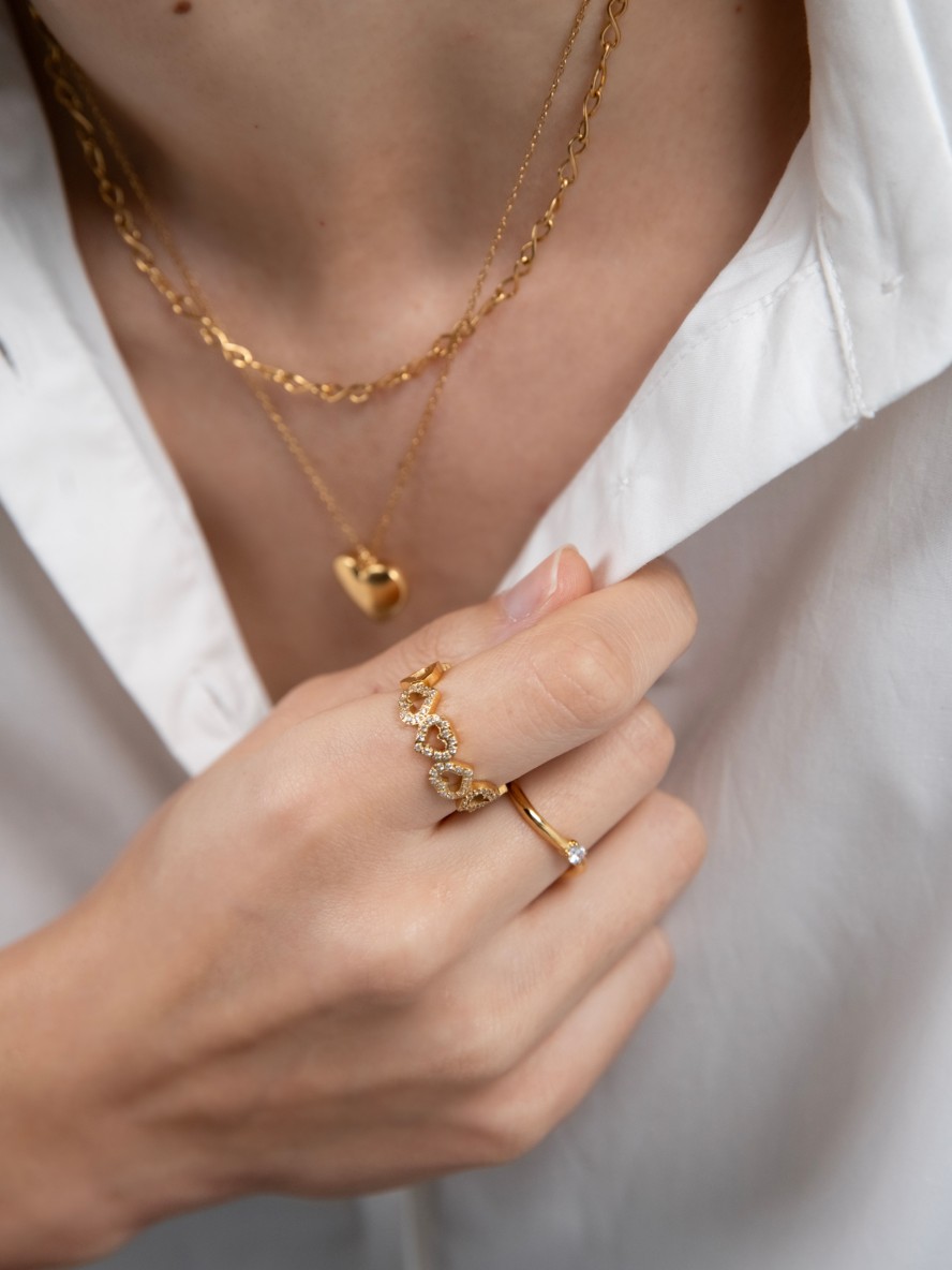 Bague One Reflexions Heart