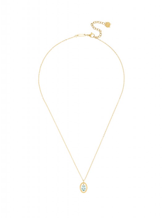 ONE Birthstone March - Serenity Necklace