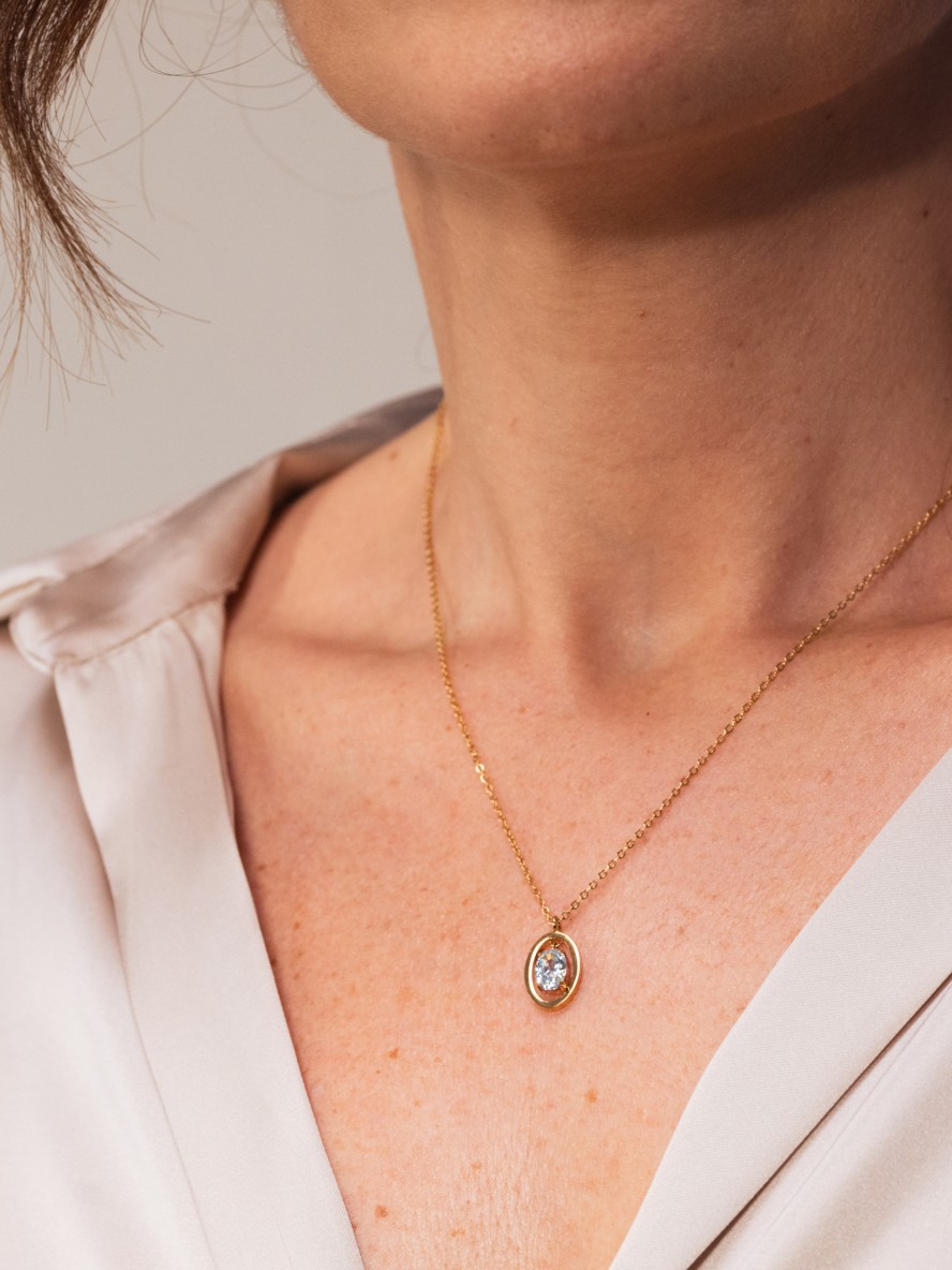 Collier ONE Birthstone Mars Sérénité