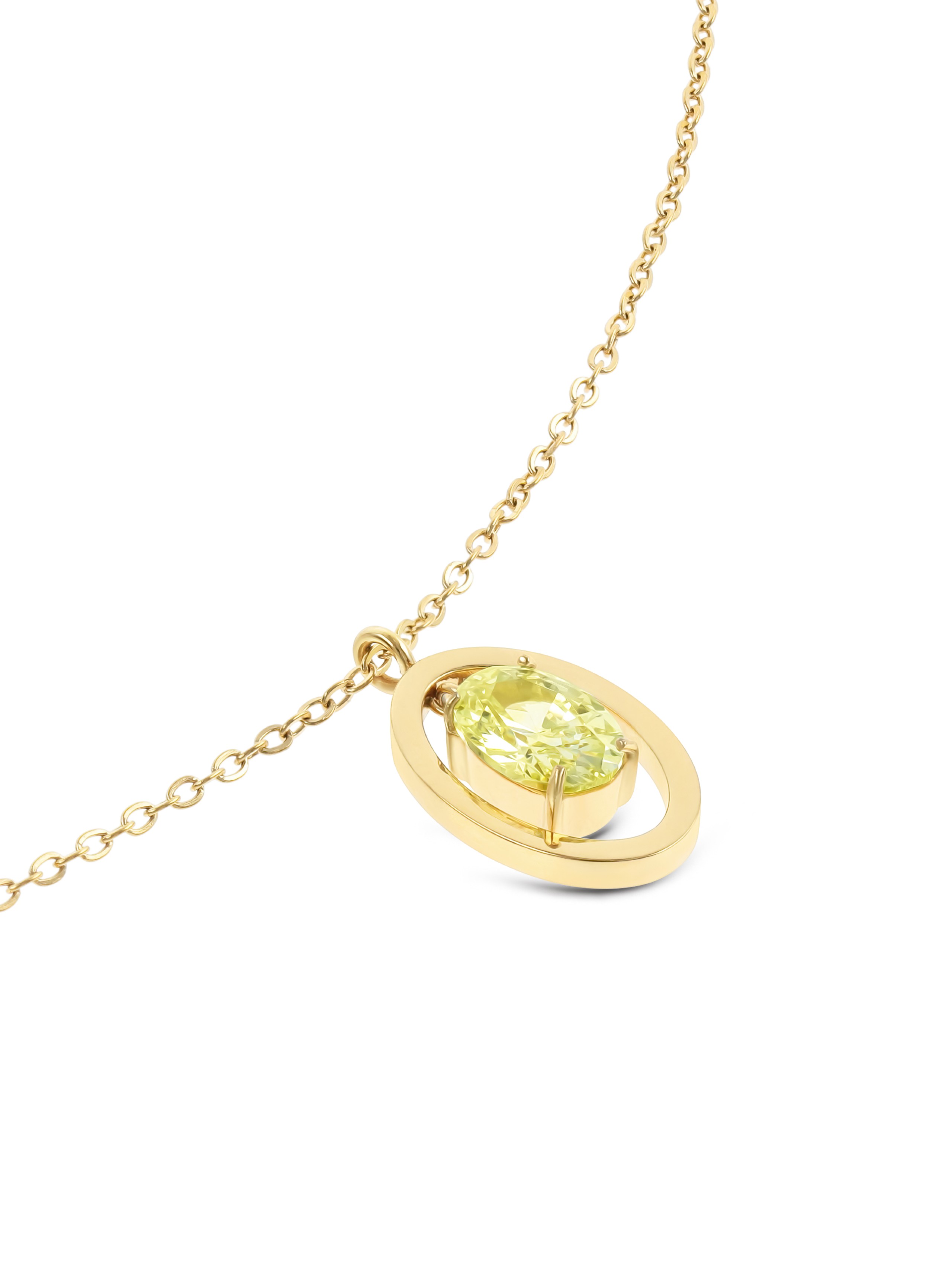 Collar Birthstone Agosto - Fuerza