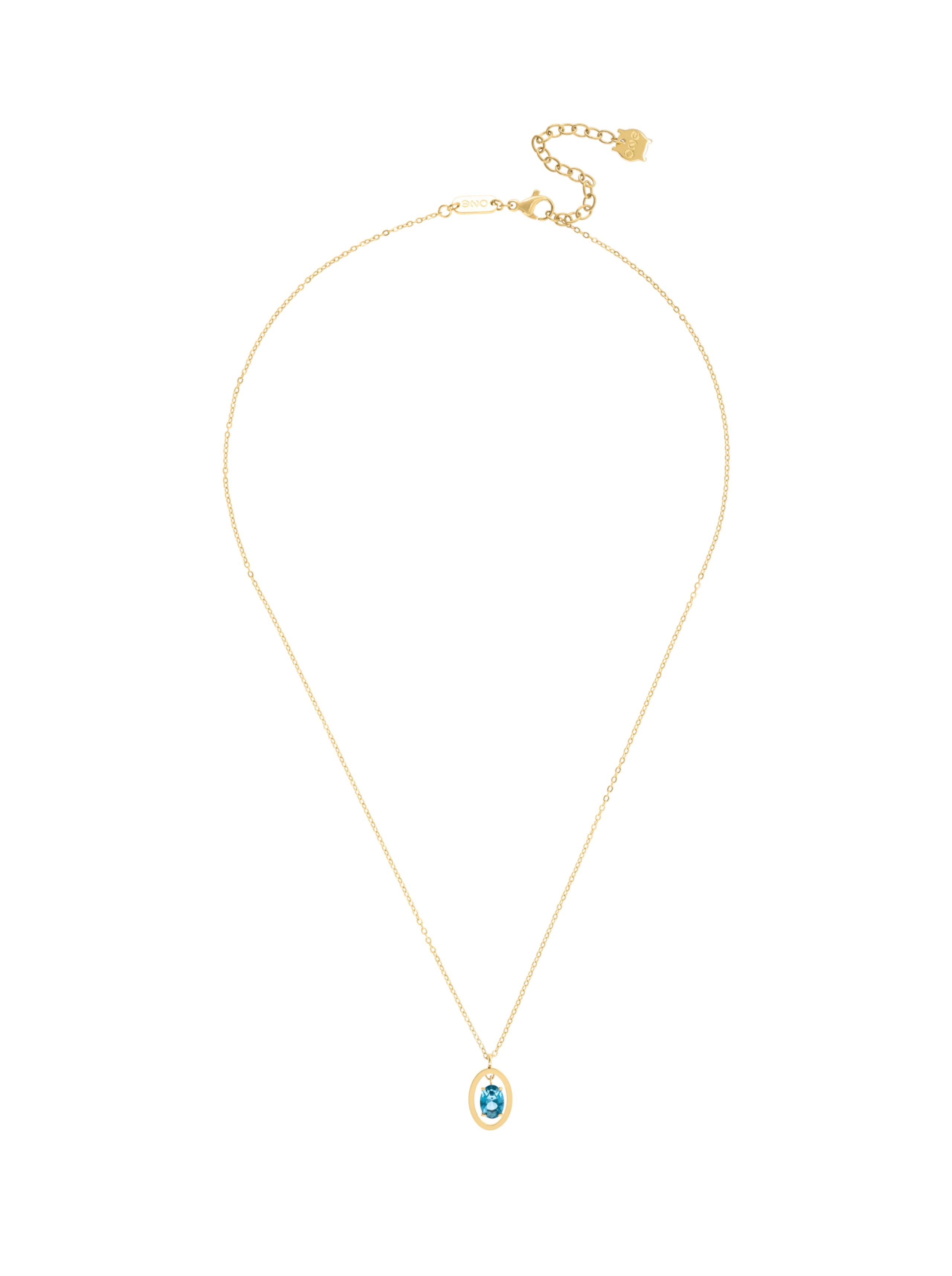 Collar Birthstone Septiembre - Prosperidad