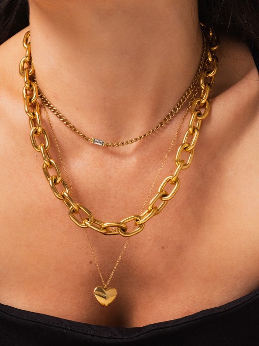 ONE Neckmess Empowered Gold Necklace