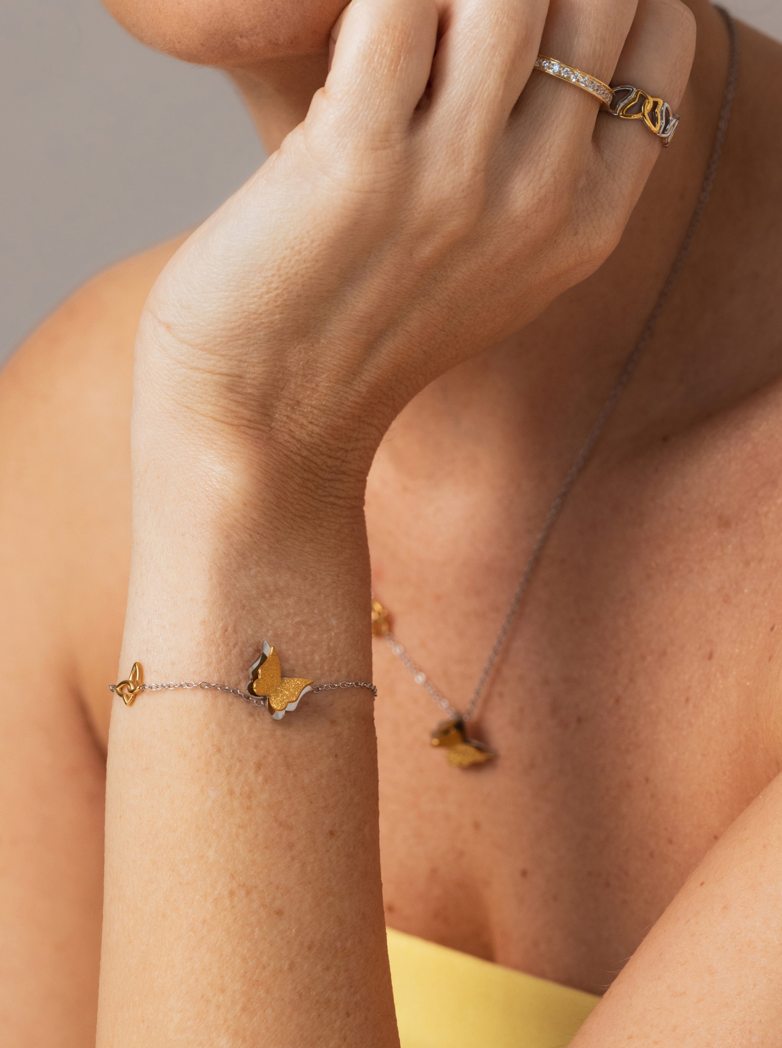 Pulseira One Butterfly Duo