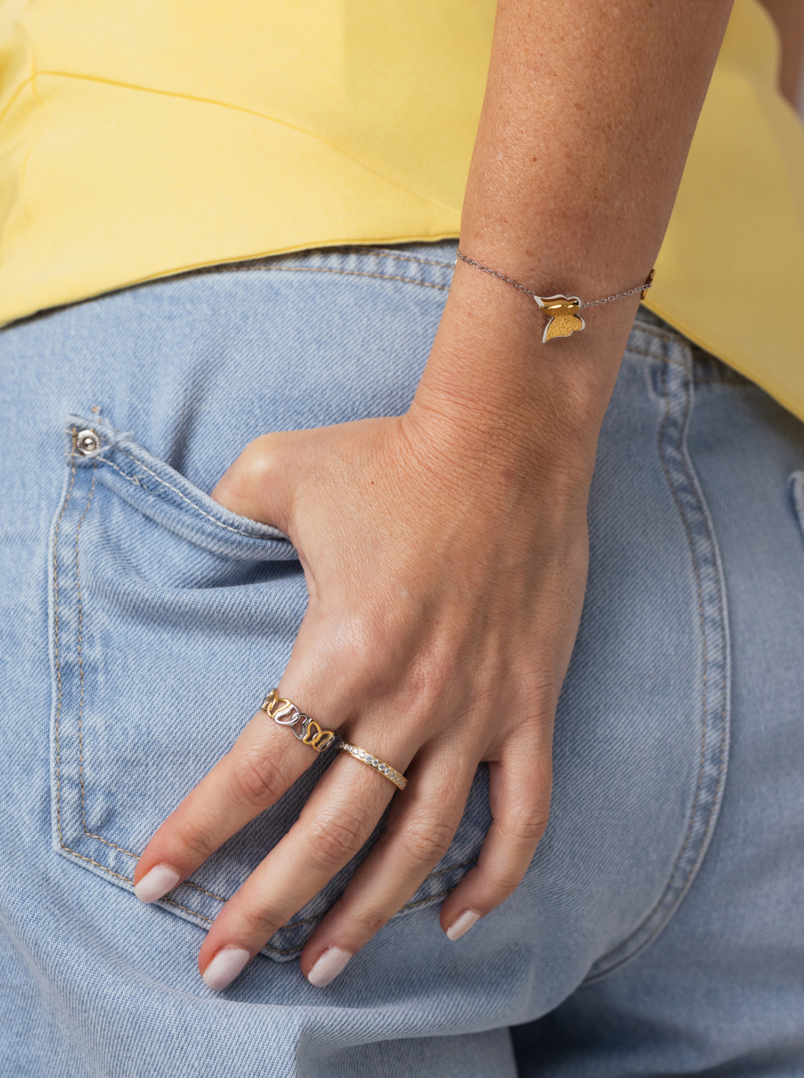 Pulseira One Butterfly Duo