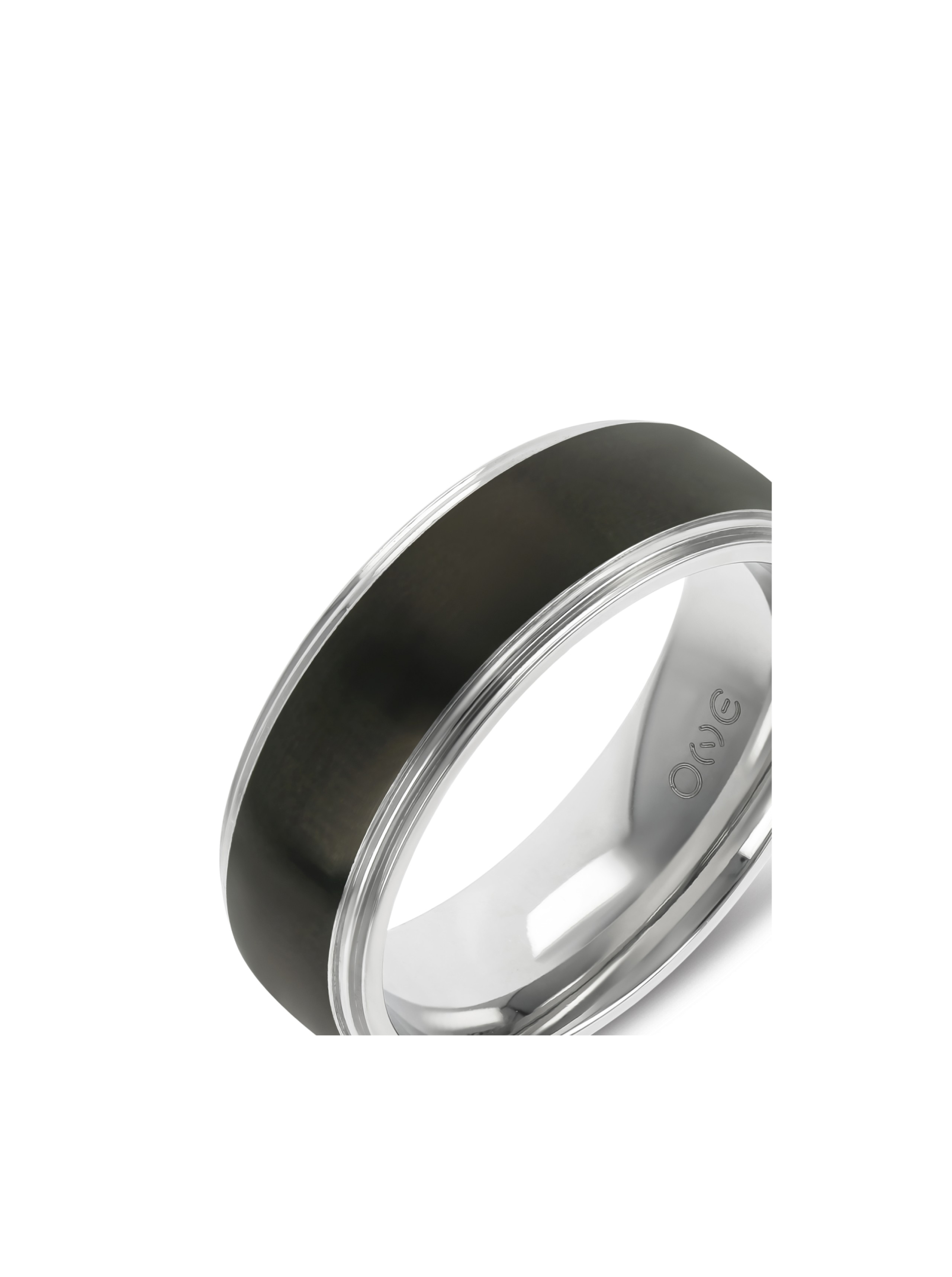 Anel One Men Shadow Steel