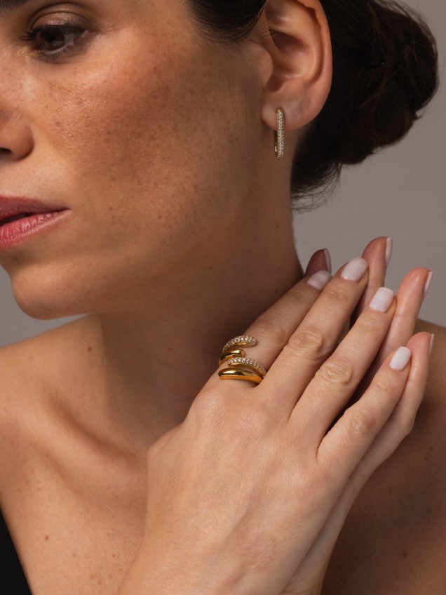 Anillo ONE Bold 04 Gold