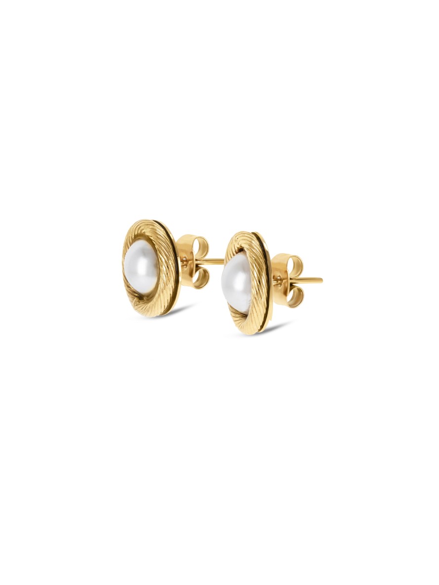 Boucles d"oreilles One Pearly