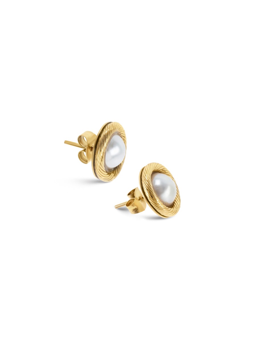 Boucles d"oreilles One Pearly