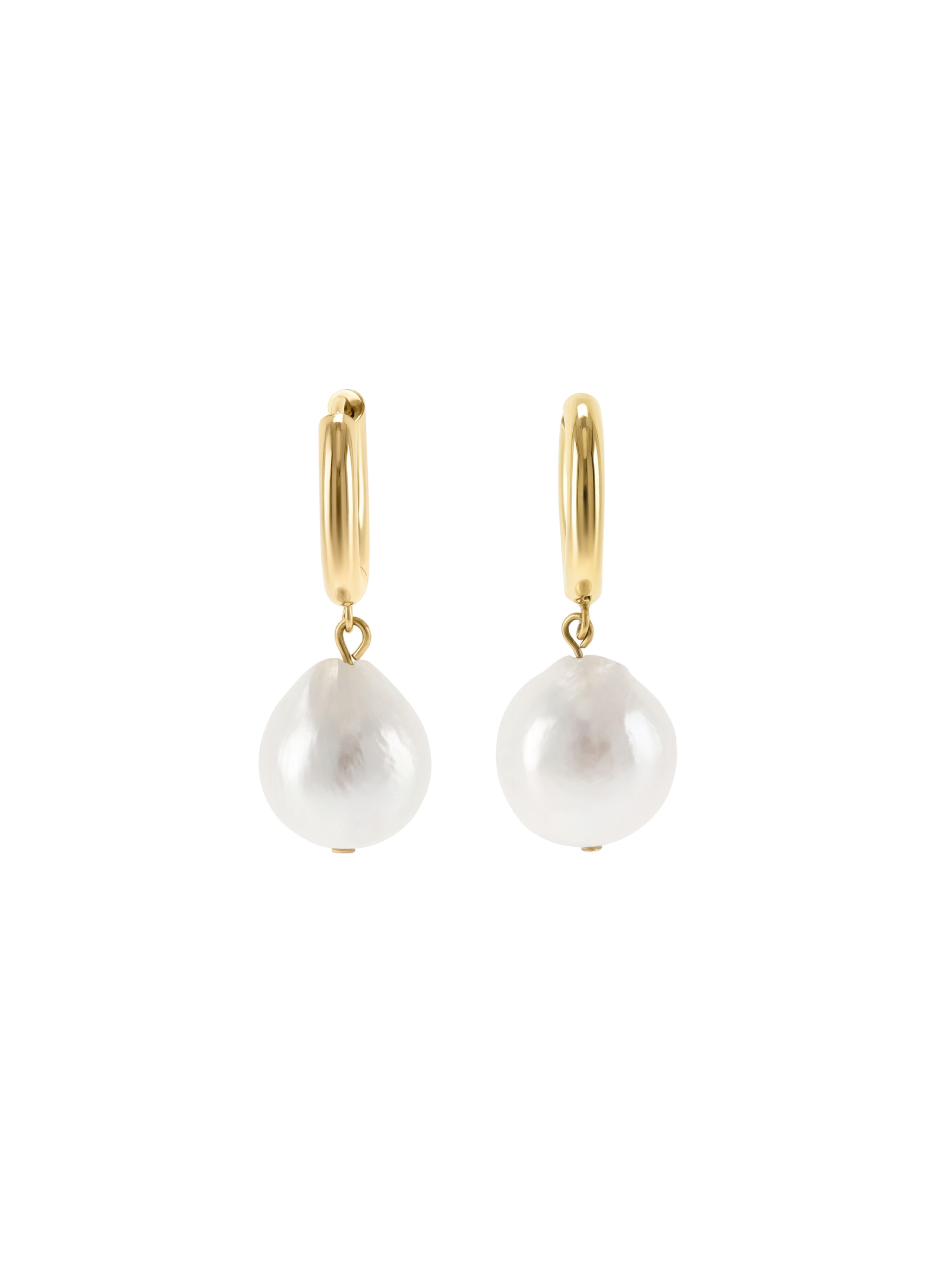 Brincos One Pearly Hoops