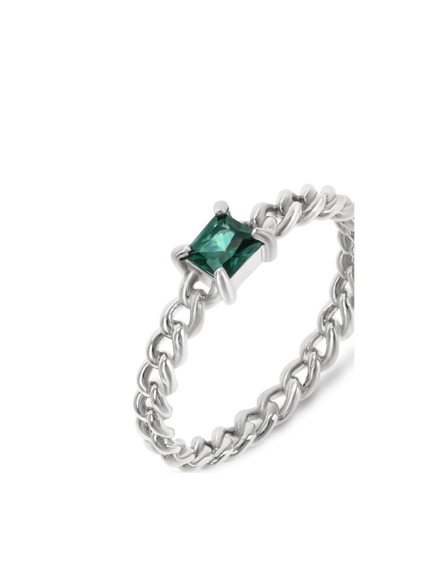 Anel One London 40 Silver