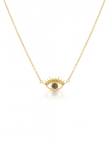 ONE Evil Eye Gold Necklace