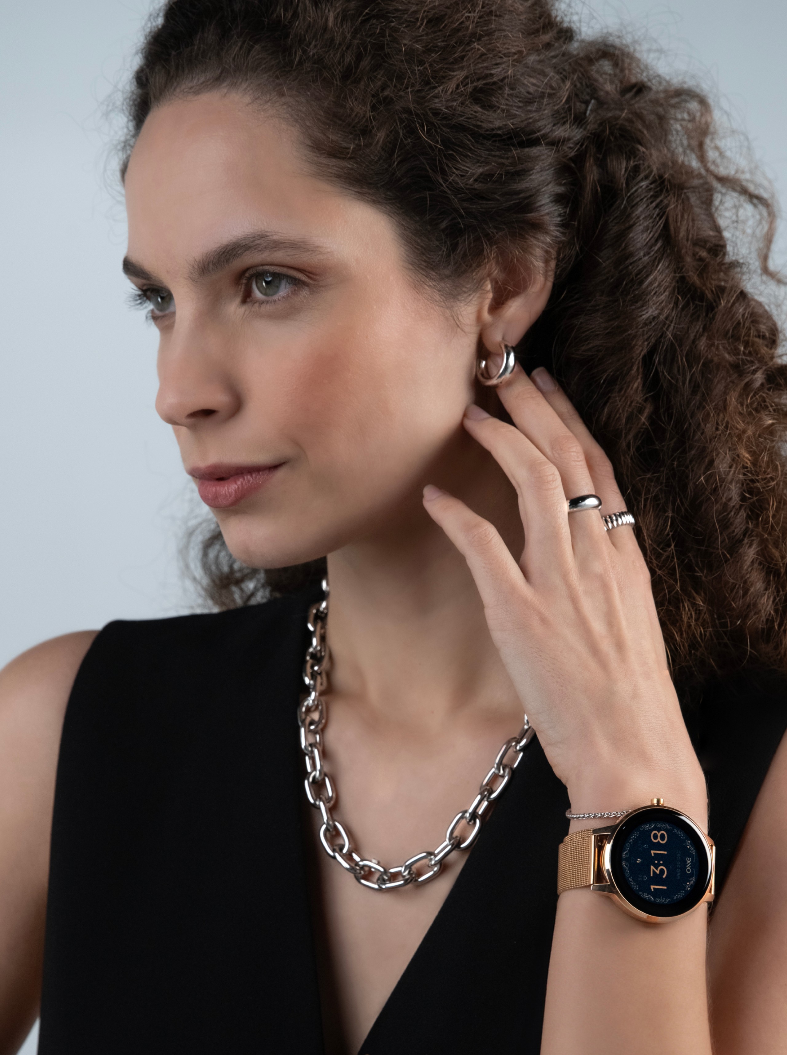 Smartwatch ONE Queencall Rosegold