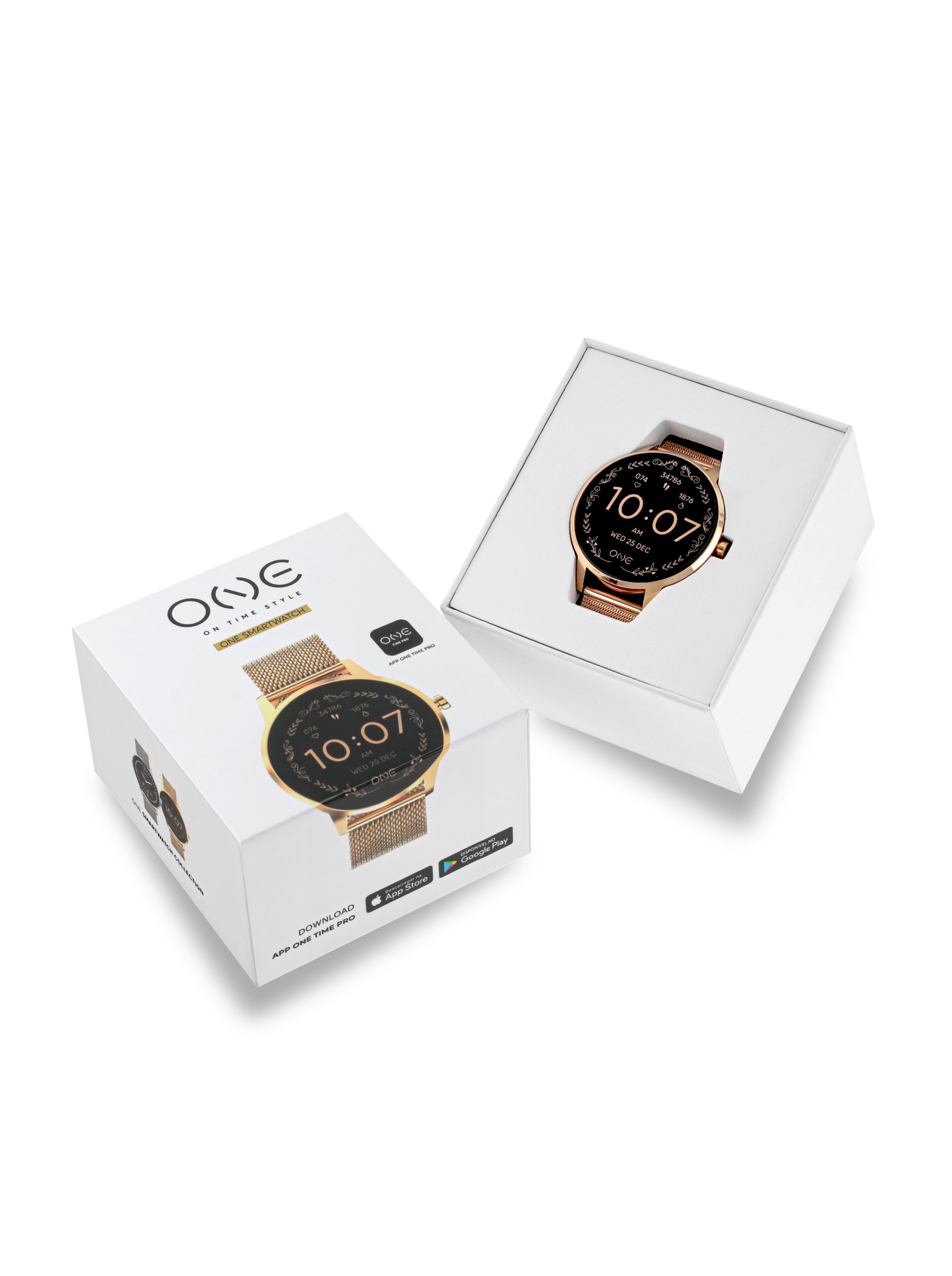 Smartwatch ONE Queencall Rosegold