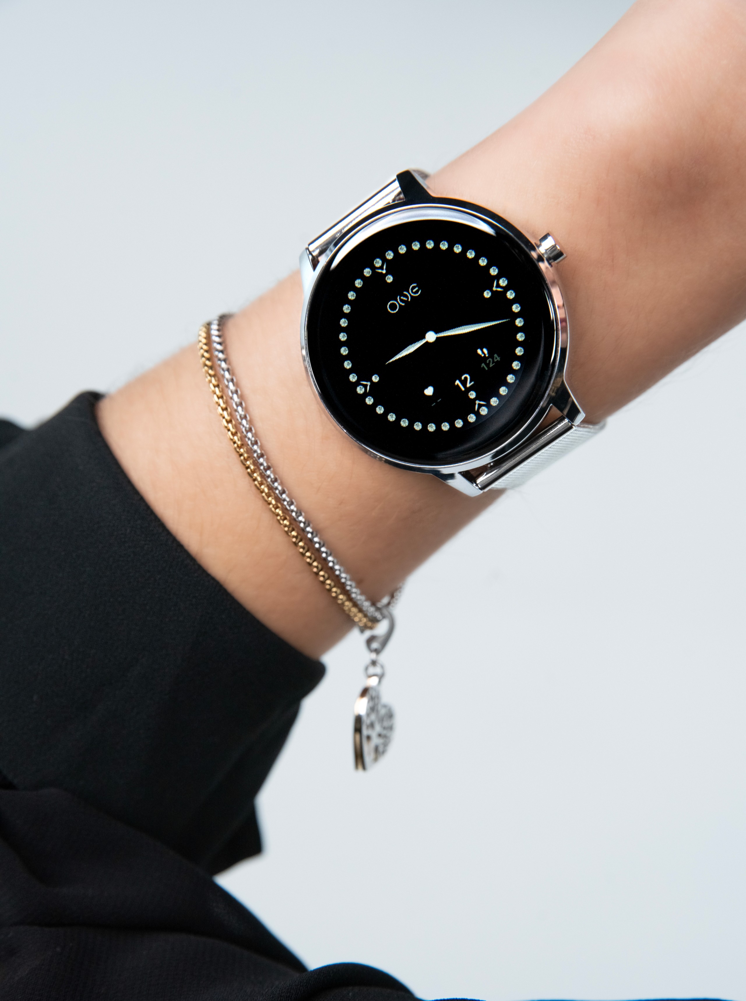 Smartwatch ONE Queencall Silver