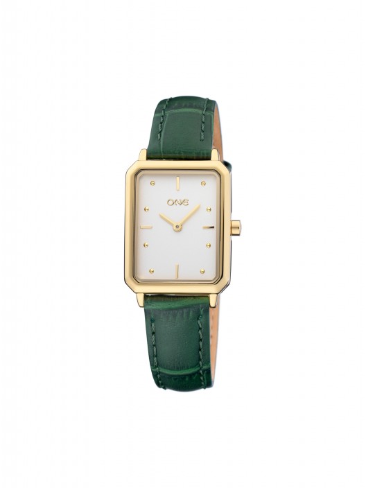 Dare Green Leather ONE Watch