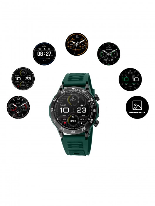 Smartwatch One Men SportyCall Green