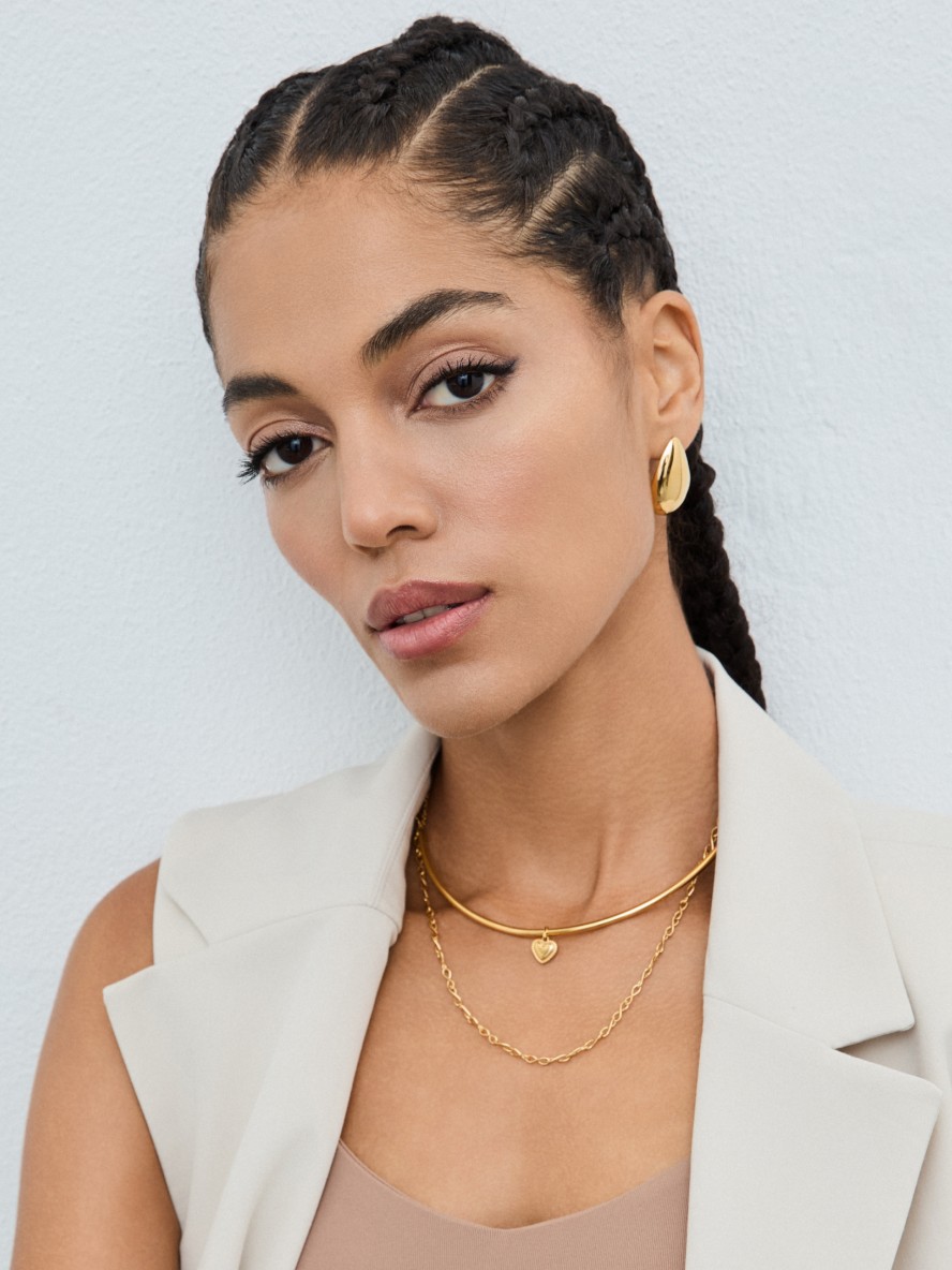 Set Collier & Charms One Trinity Gold