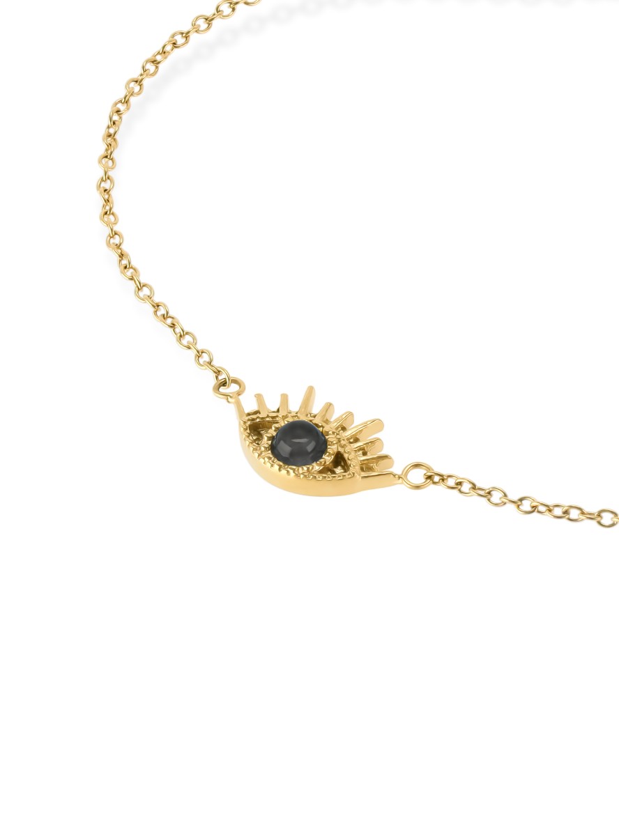 Bracelet One Evil Eye Gray