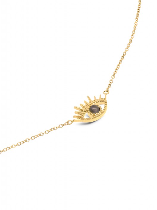 ONE Evil Eye Gold Necklace