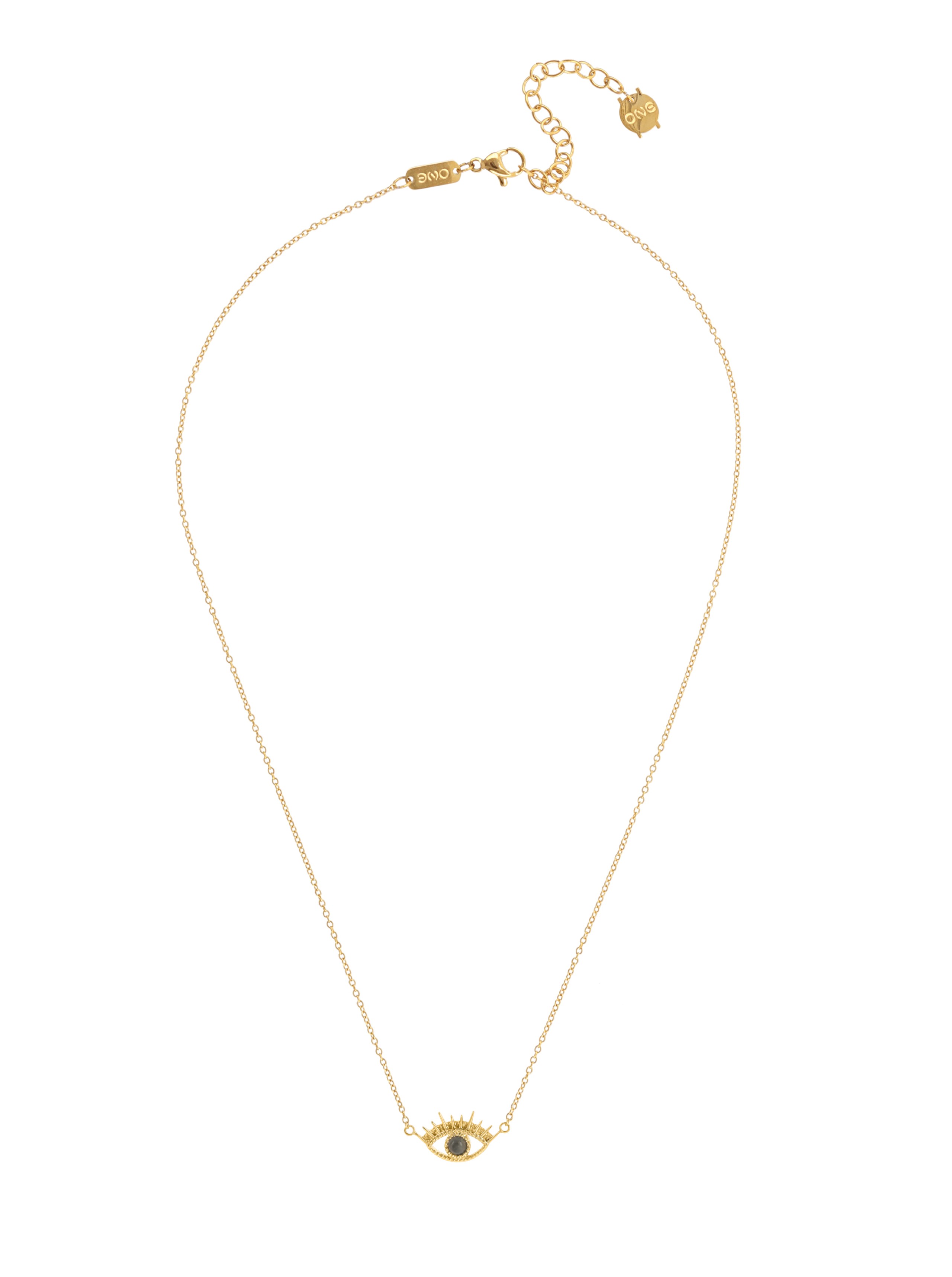 ONE Evil Eye Gold Necklace