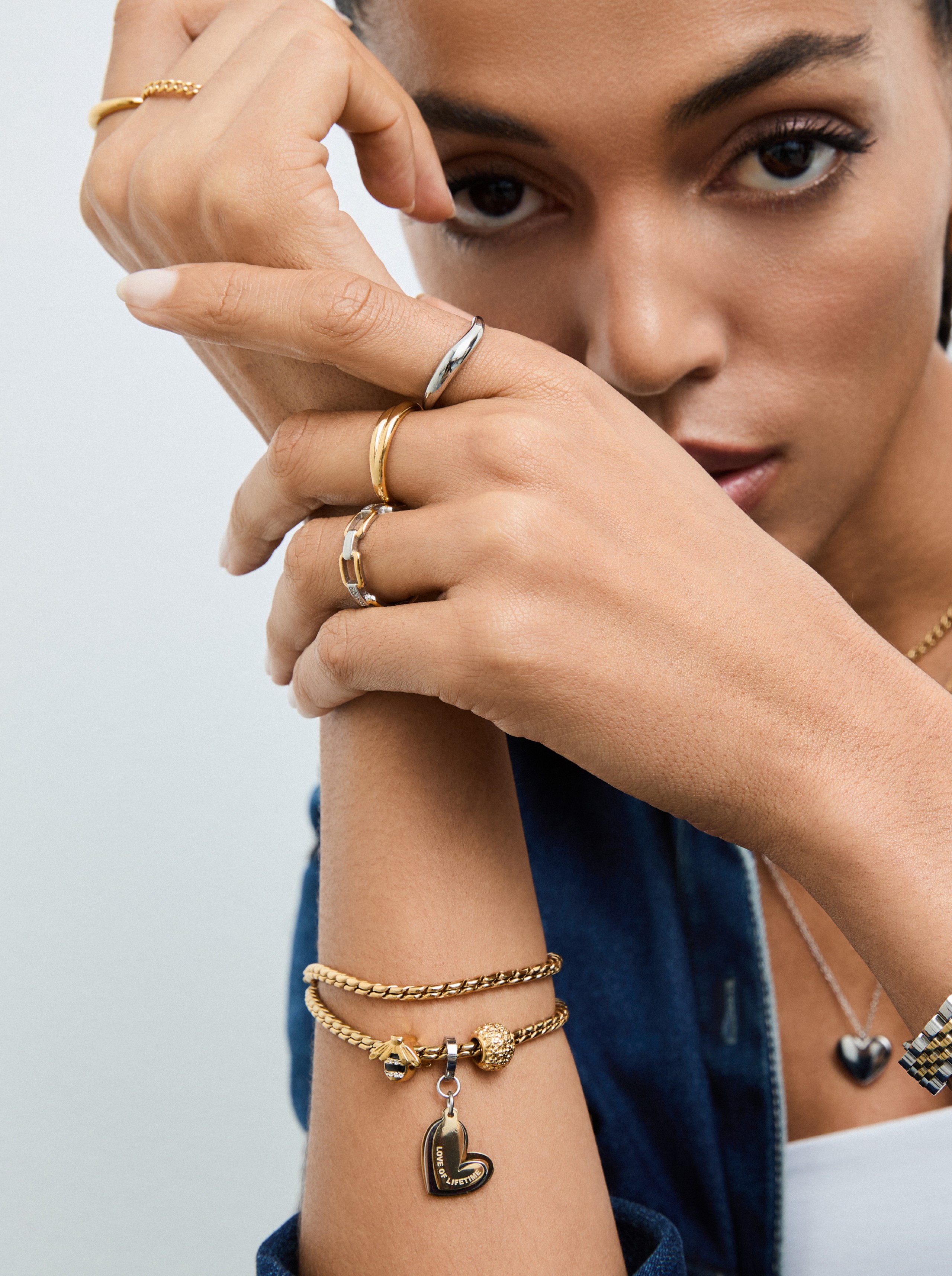 Pulsera ONE Energy Master Twisted Gold