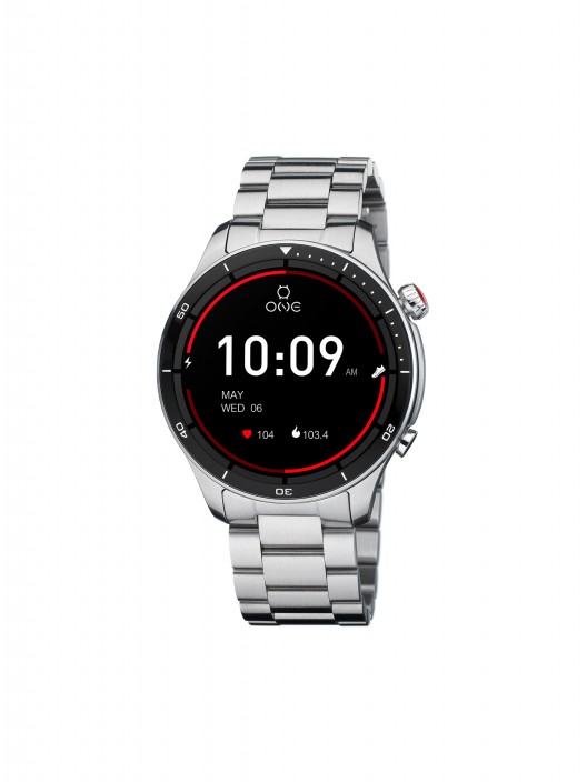 Smartwatch ONE Men AlphaCall Silver