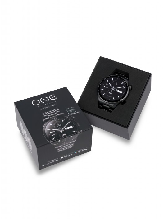 Smartwatch One Men Alphacall Black Links