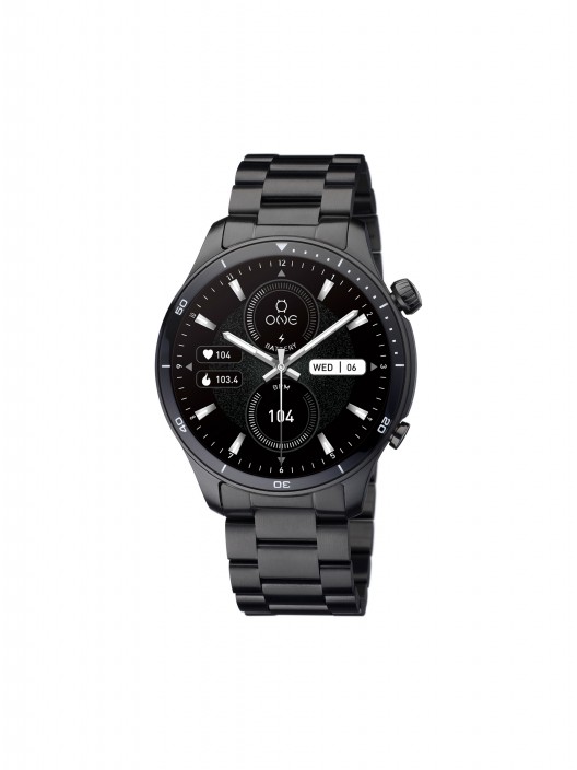 Black smart watch mens online