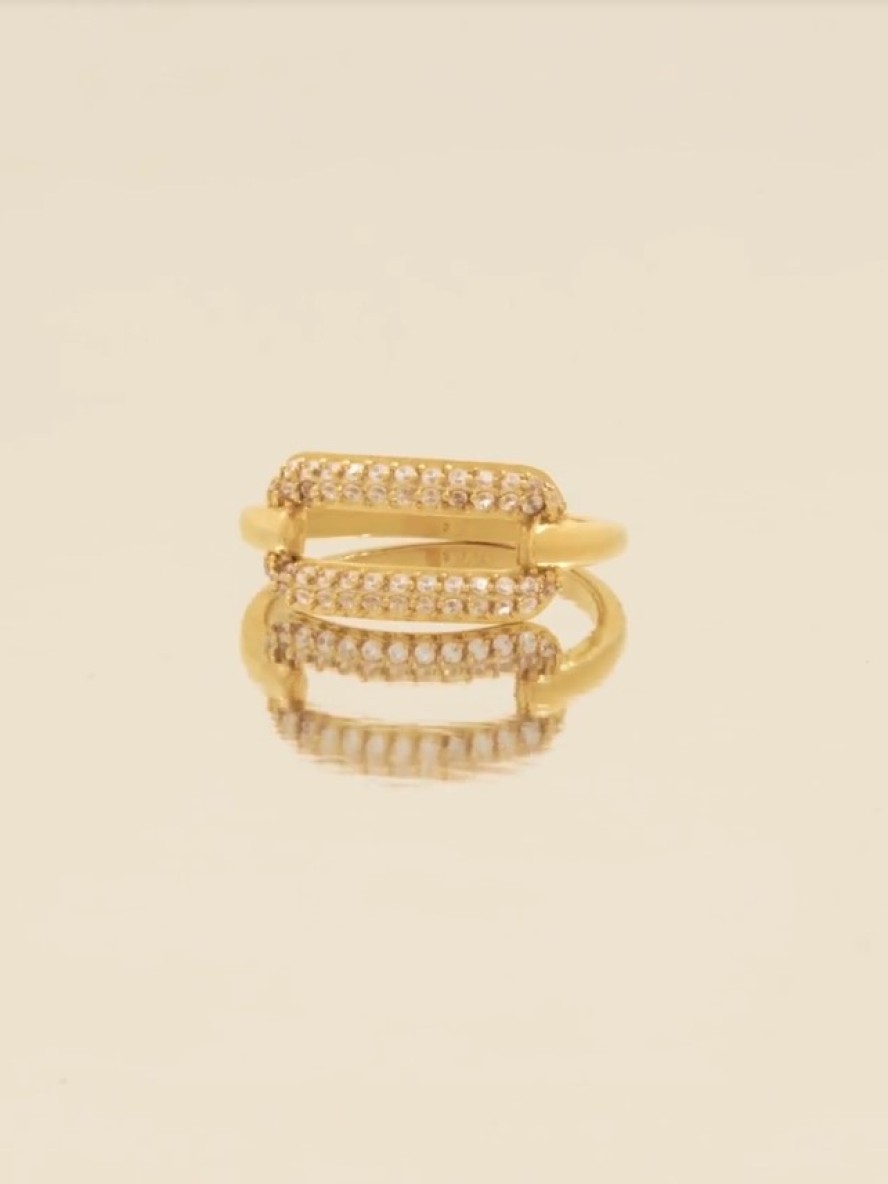 Bague One Reflexions Square