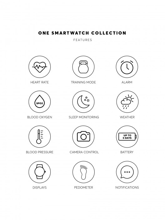 Smartwatch ONE Peachy