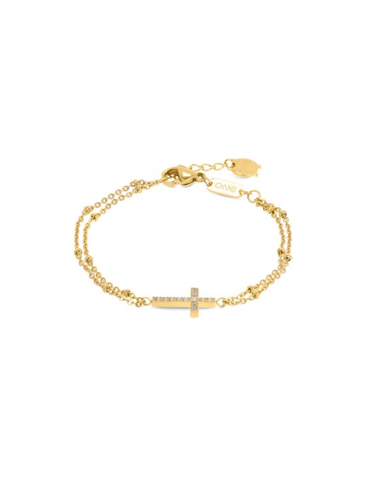 ONE Reflexions Crossed Bracelet