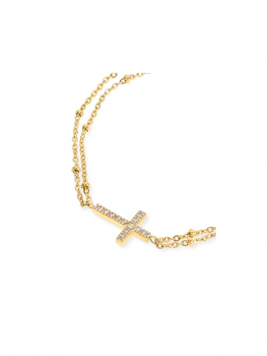 ONE Reflexions Crossed Bracelet