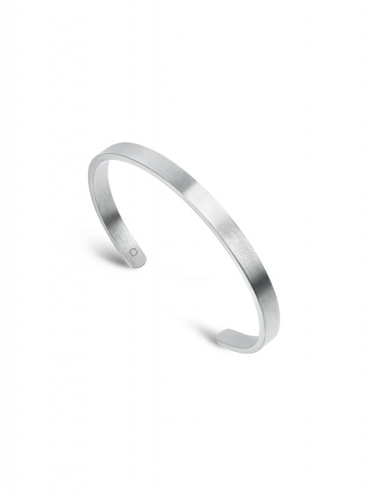 ONE Men Pulse Silver Bangle